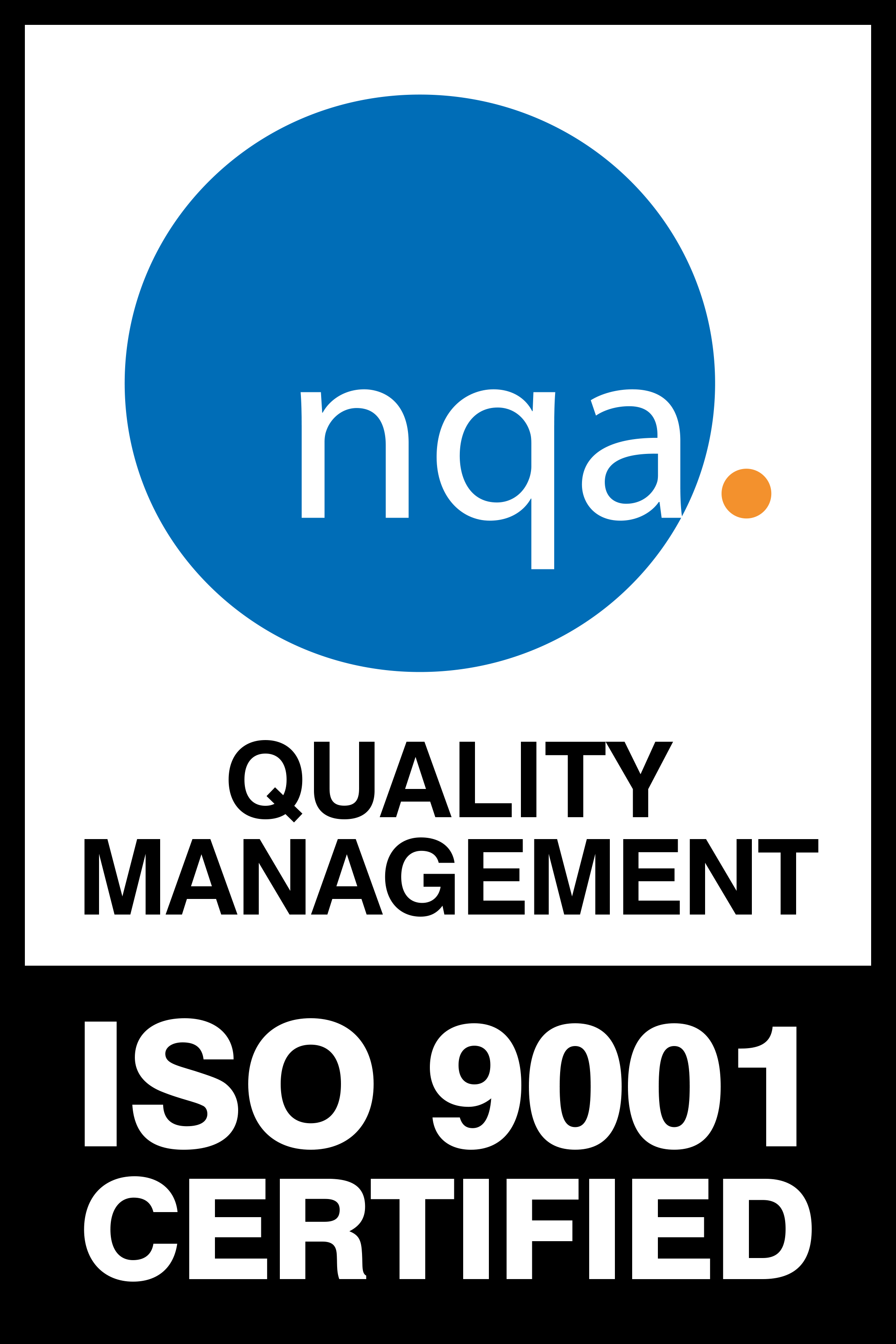NQA-Certification-Vehicle-Stickers-180x270mm-ISO-9001